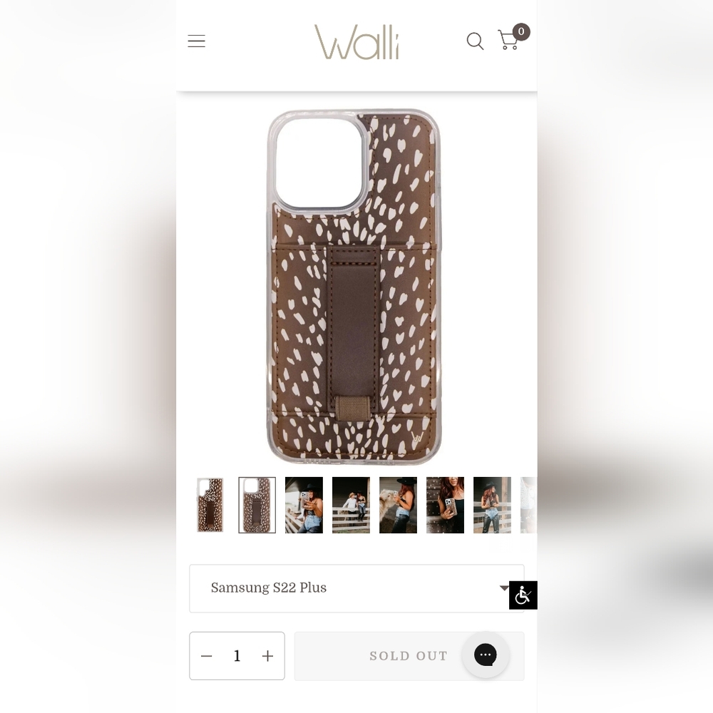 Walli HAVE FAWN by AUBREE SAYS Phone Case for Samsung S22 Plus SOLD OUT